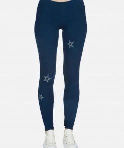 Lauren Moshi Bottoms Aaliyah Rainbow Star Outline