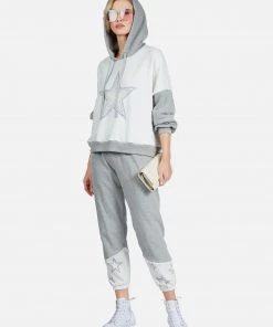 Lauren Moshi Ellie Rainbow Star Outline Outerwear