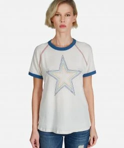 Lauren Moshi Leah Rainbow Star Outline