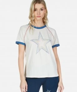 Lauren Moshi Leah Rainbow Star Outline