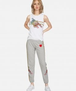 Lauren Moshi Tanks Ashlin Rainbow Tiger