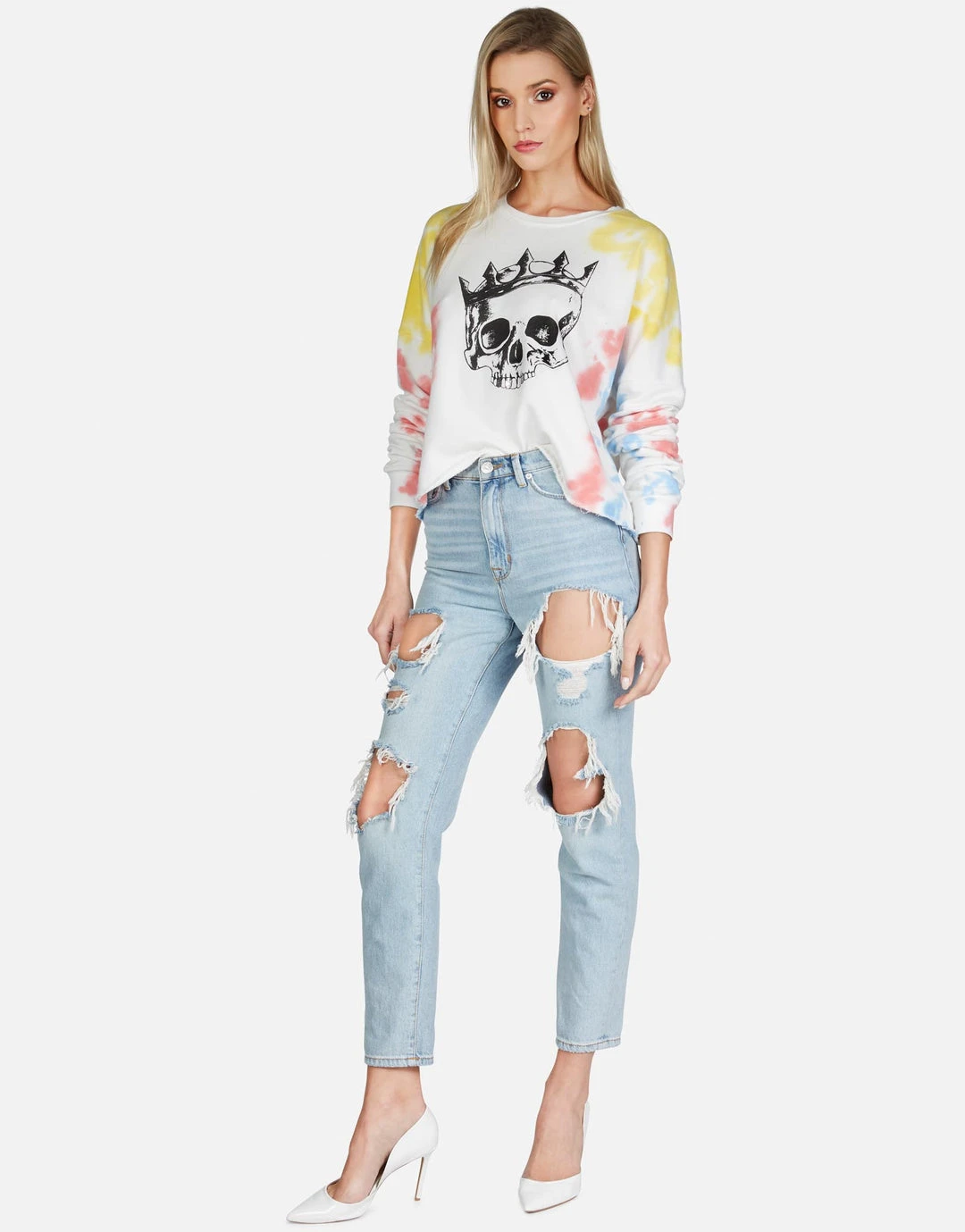 Lauren Moshi Lee Royal Skull LAST CALL