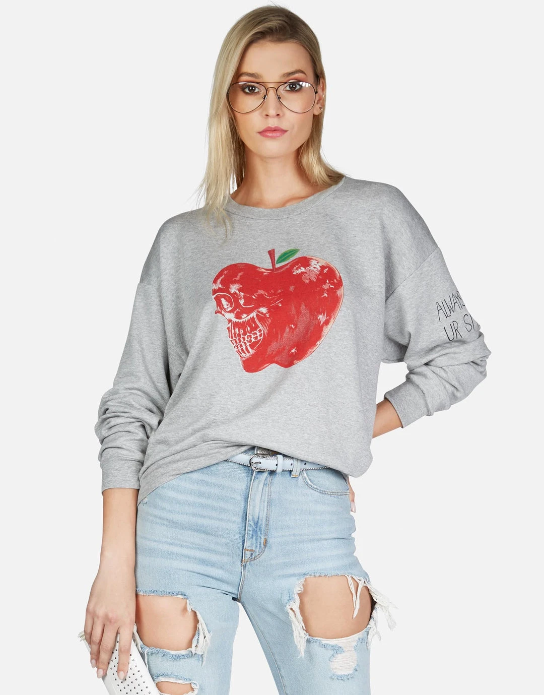 Lauren Moshi Babbs Skull Apple LAST CALL