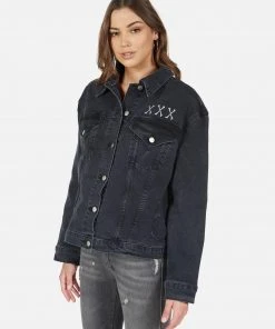 Lauren Moshi Spencer Skull Bone Eye Long Sleeve