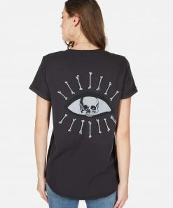 Lauren Moshi Iris Skull Bone Eye