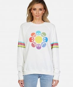 Lauren Moshi Anela Skull Flower Long Sleeve