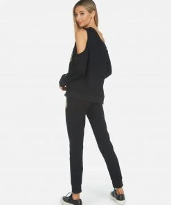 Lauren Moshi Bottoms Jess Leopard Lip