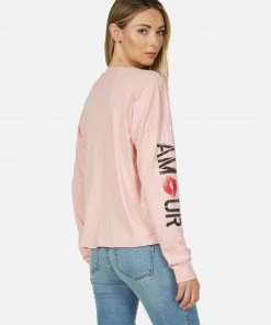 Lauren Moshi Luella Spray Kiss Long Sleeve