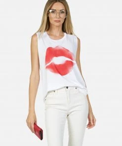 Lauren Moshi Kel Spray Kiss Tanks