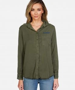 Lauren Moshi Long Sleeve Sloane Spray Happyface