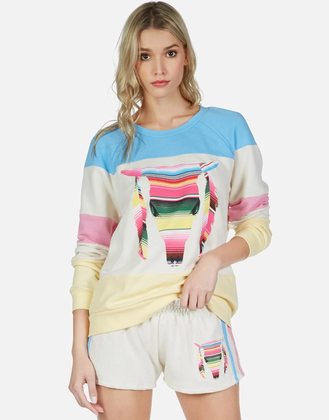 Lauren Moshi LAST CALL Erica Striped Bull