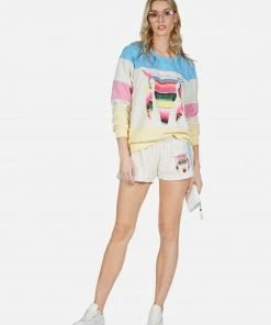 Lauren Moshi LAST CALL Erica Striped Bull