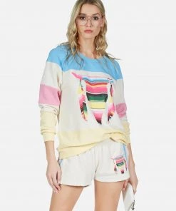 Lauren Moshi LAST CALL Erica Striped Bull