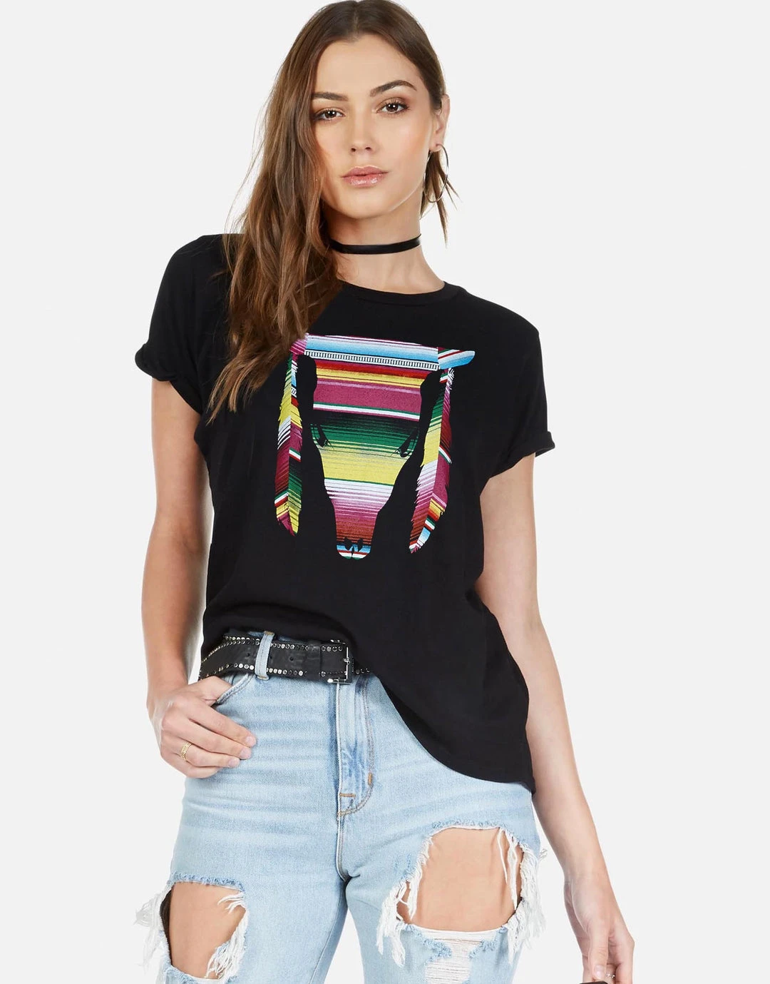 Lauren Moshi X Edda Striped Bull