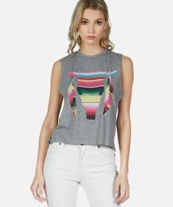 Lauren Moshi Kinzington Striped Bull