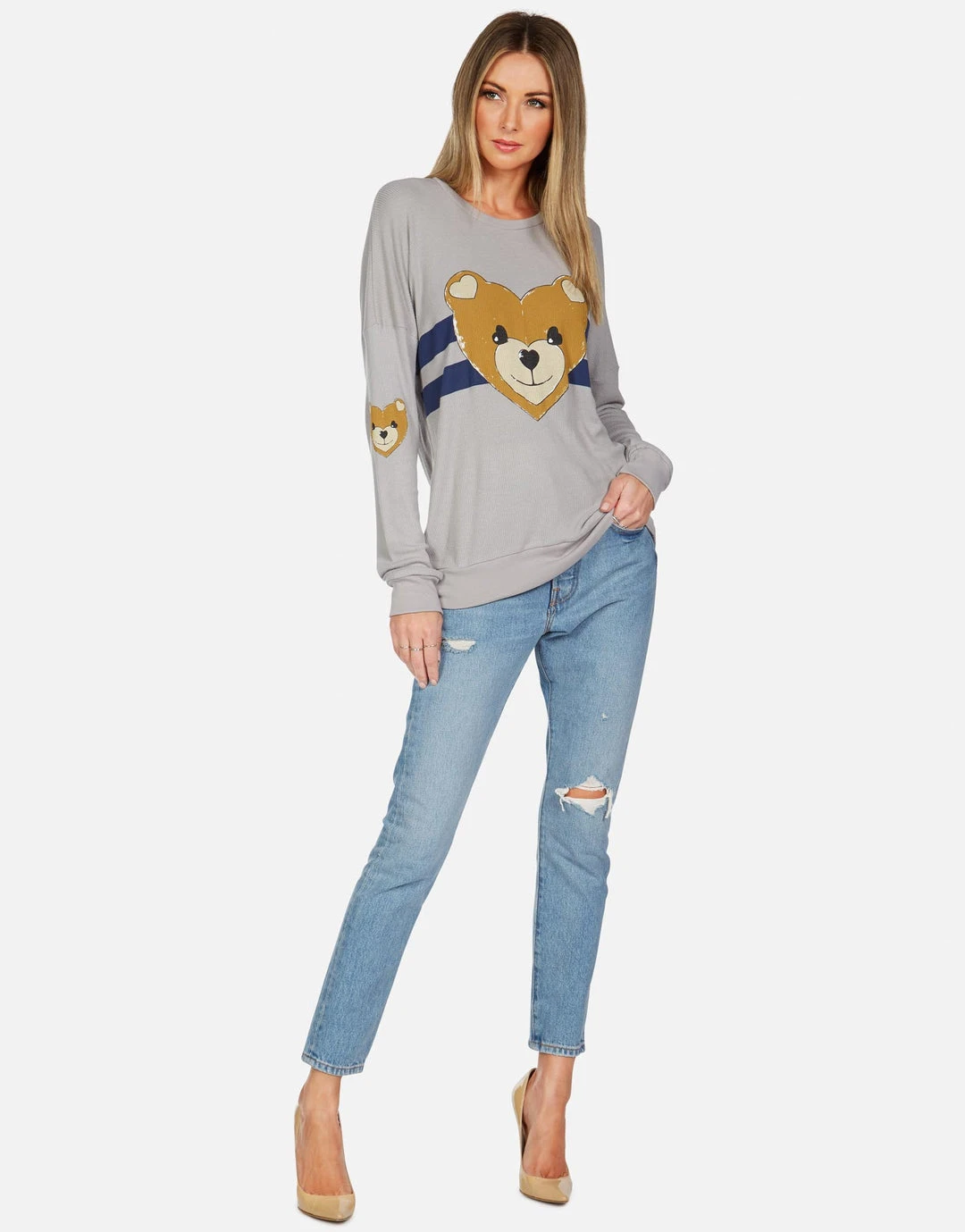 Lauren Moshi Chrissy Heart Teddy