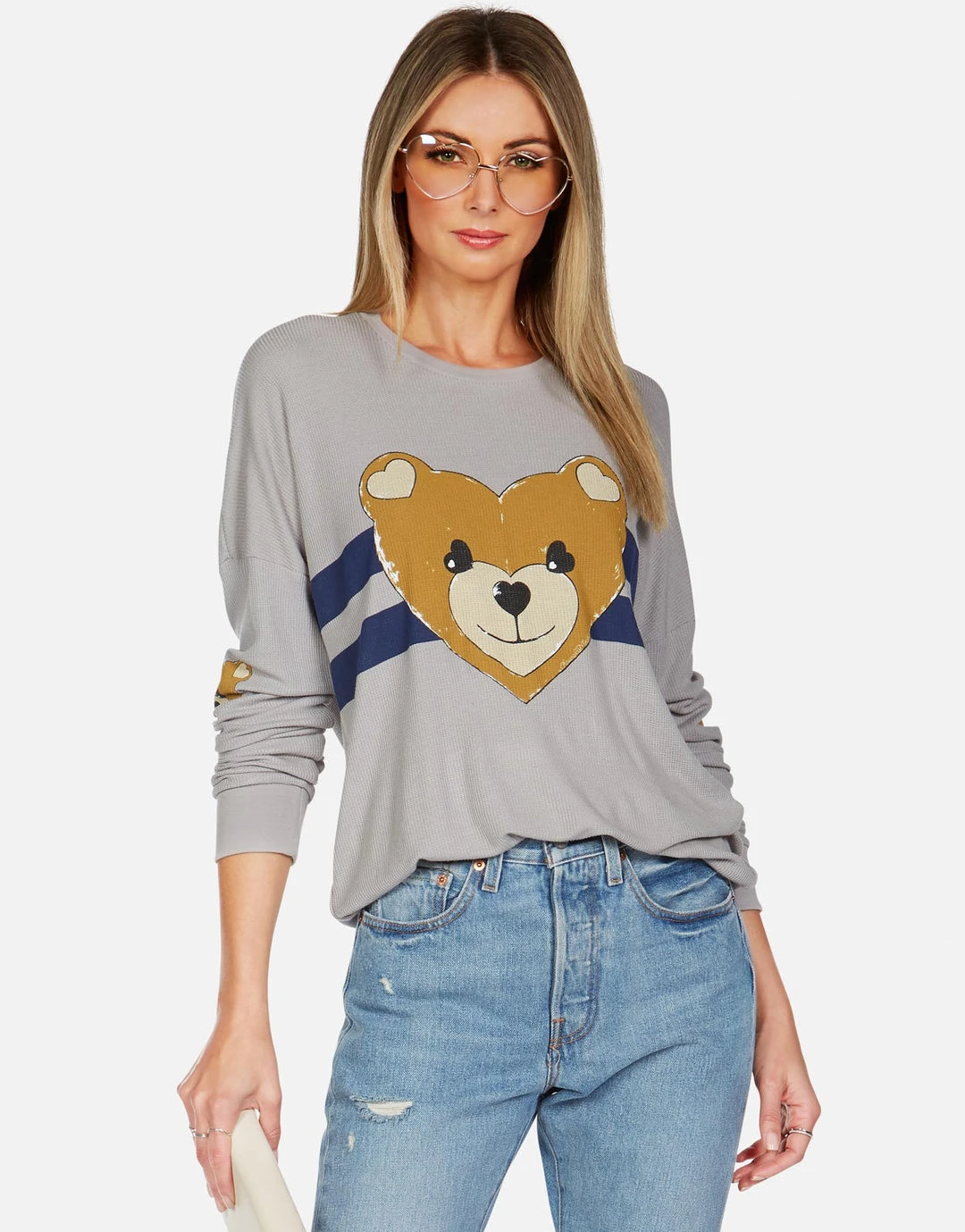 Lauren Moshi Chrissy Heart Teddy