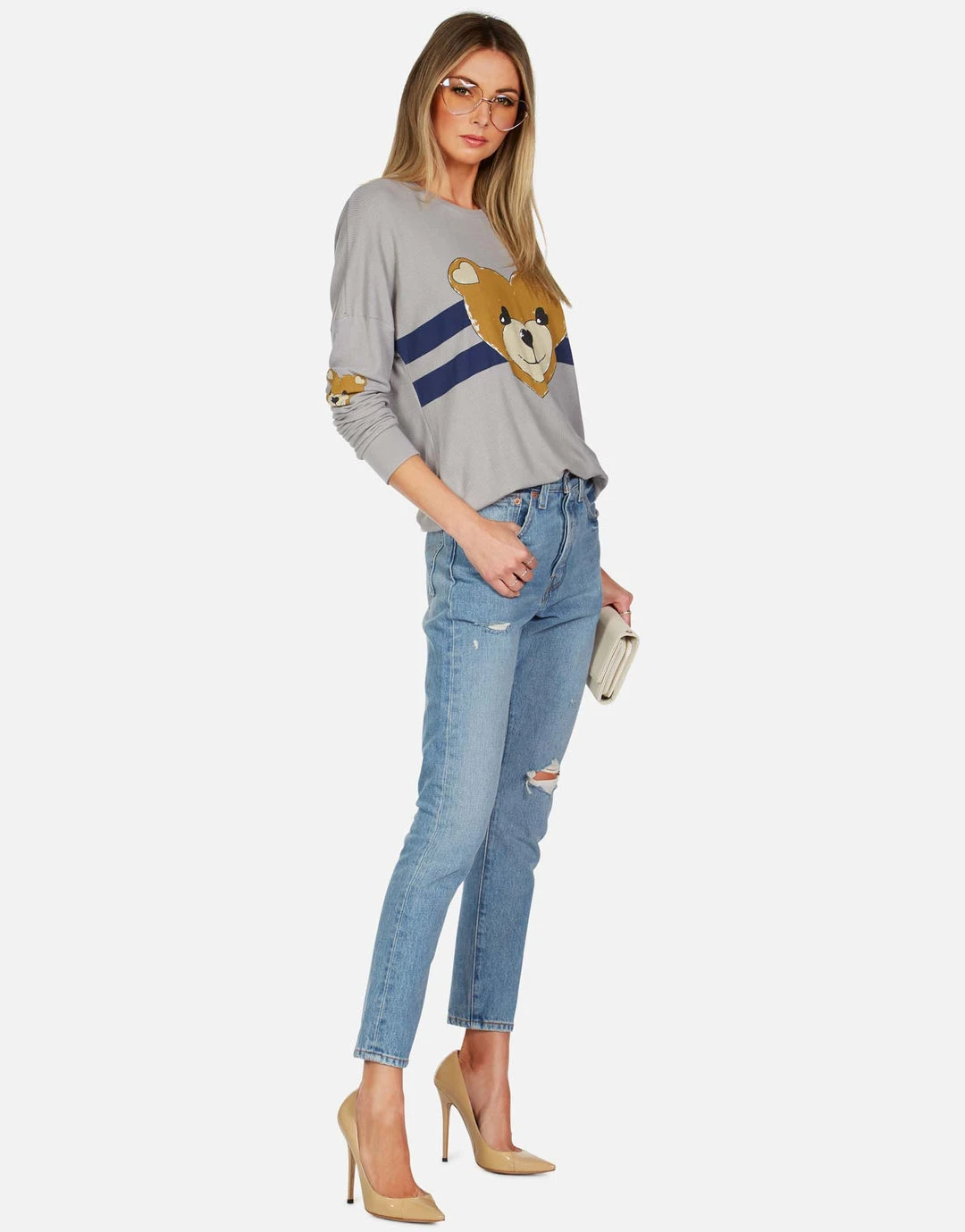 Lauren Moshi Chrissy Heart Teddy