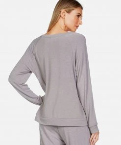 Lauren Moshi Long Sleeve Brenna Tiger Face