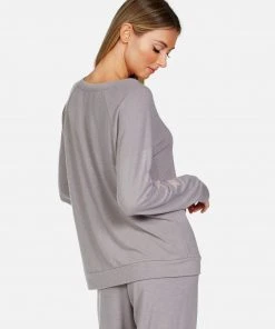 Lauren Moshi Long Sleeve Brenna Tiger Face