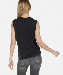 Lauren Moshi X Kel Stencil Happy Smile Tanks