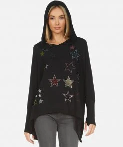 Lauren Moshi Long Sleeve Wilma Crystal Stars