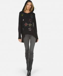 Lauren Moshi Long Sleeve Wilma Crystal Stars