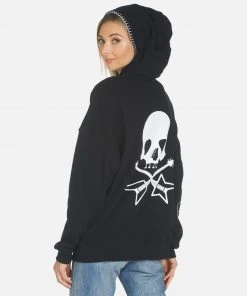Lauren Moshi Hoodies Koa Music Skull