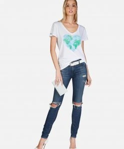 Lauren Moshi Short Sleeve Cruz World Love