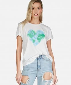 Lauren Moshi Short Sleeve Edda World Love