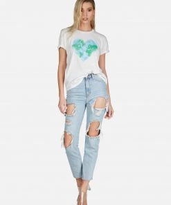 Lauren Moshi Short Sleeve Edda World Love