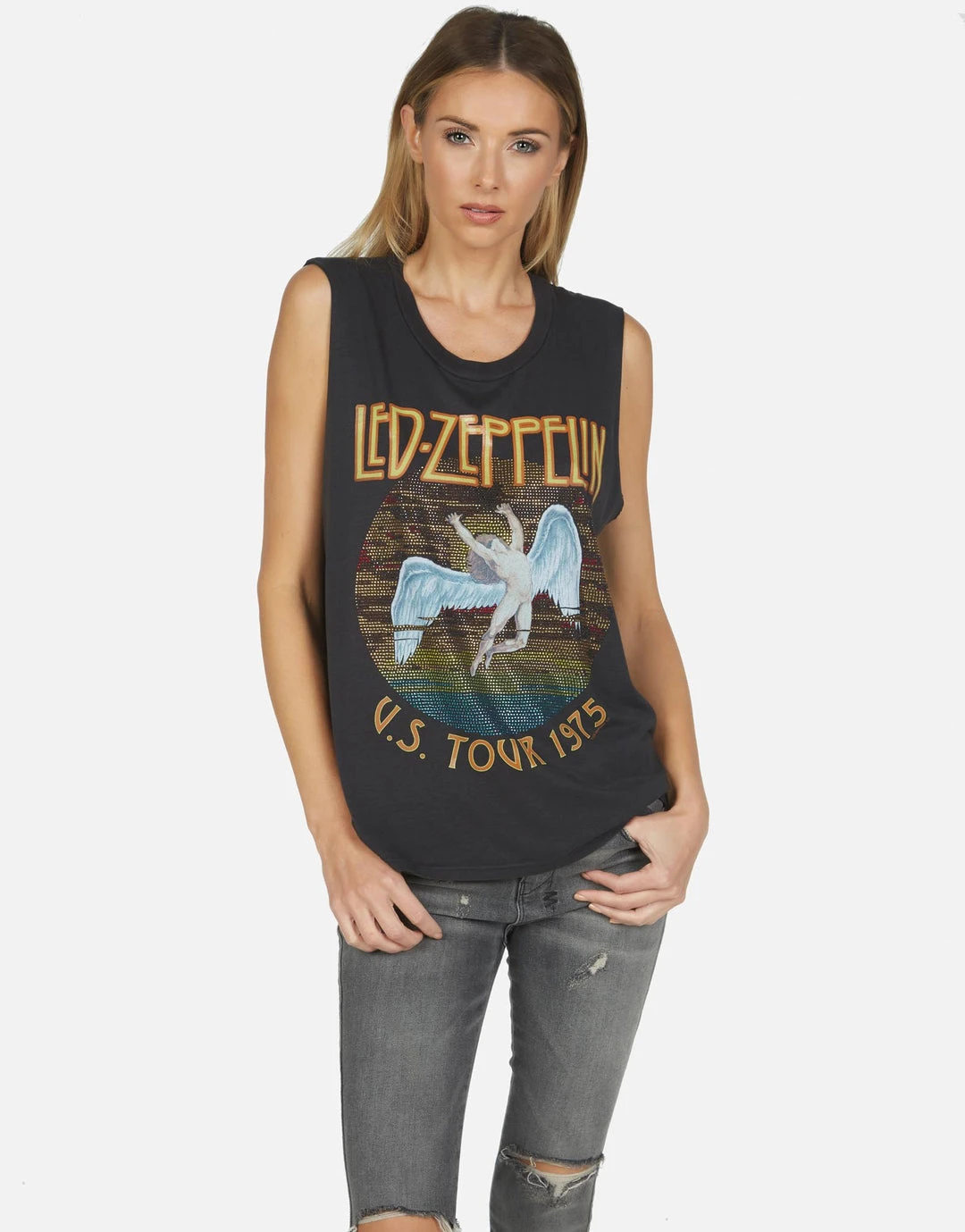 Lauren Moshi X Led Zeppelin Tops Kel Led Zeppelin