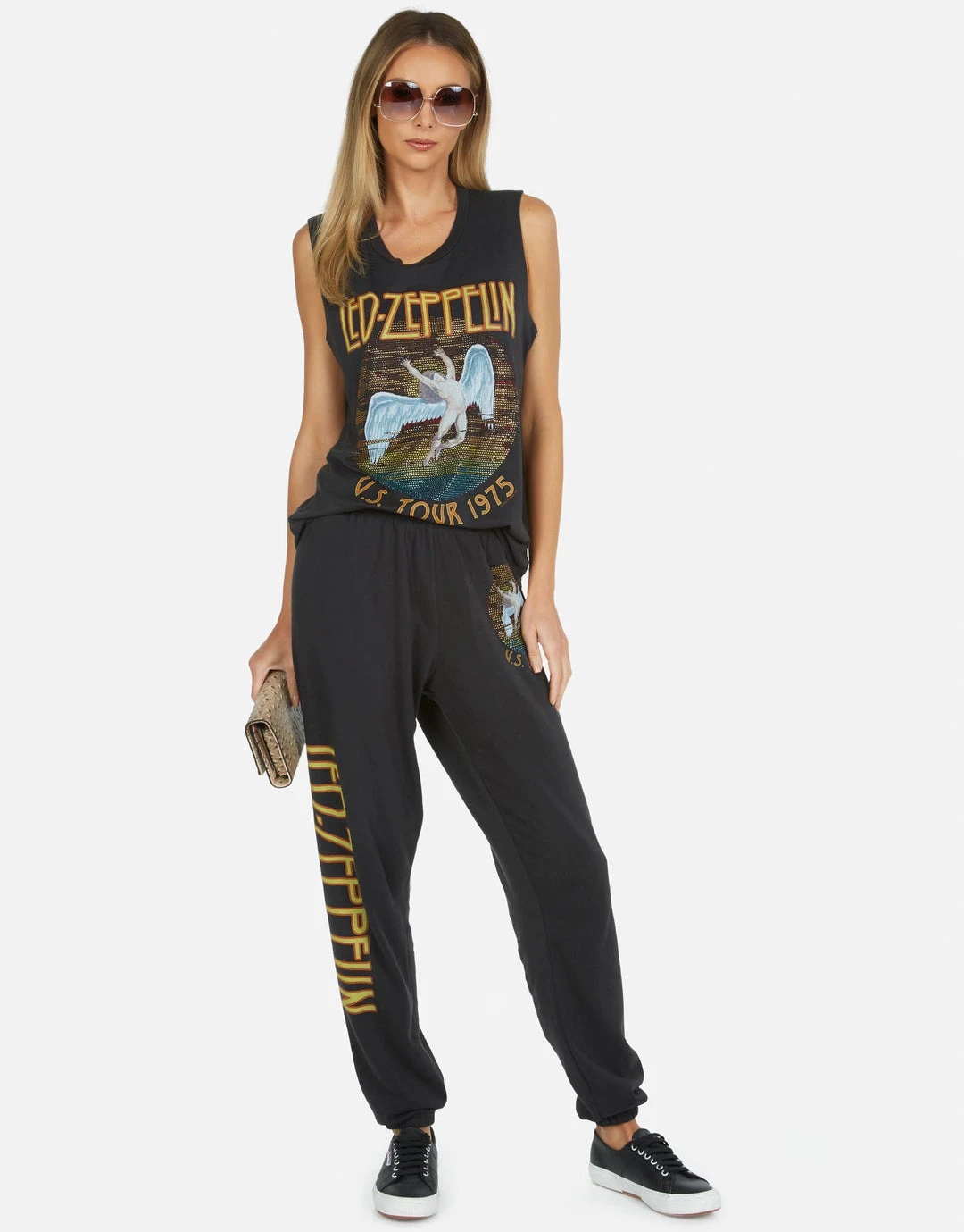 Lauren Moshi X Led Zeppelin Tops Kel Led Zeppelin