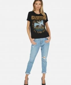 Lauren Moshi X Led Zeppelin Tops Edda Led Zeppelin