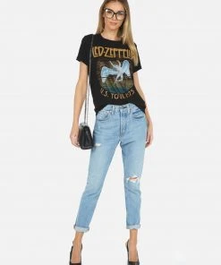Lauren Moshi X Led Zeppelin Tops Edda Led Zeppelin
