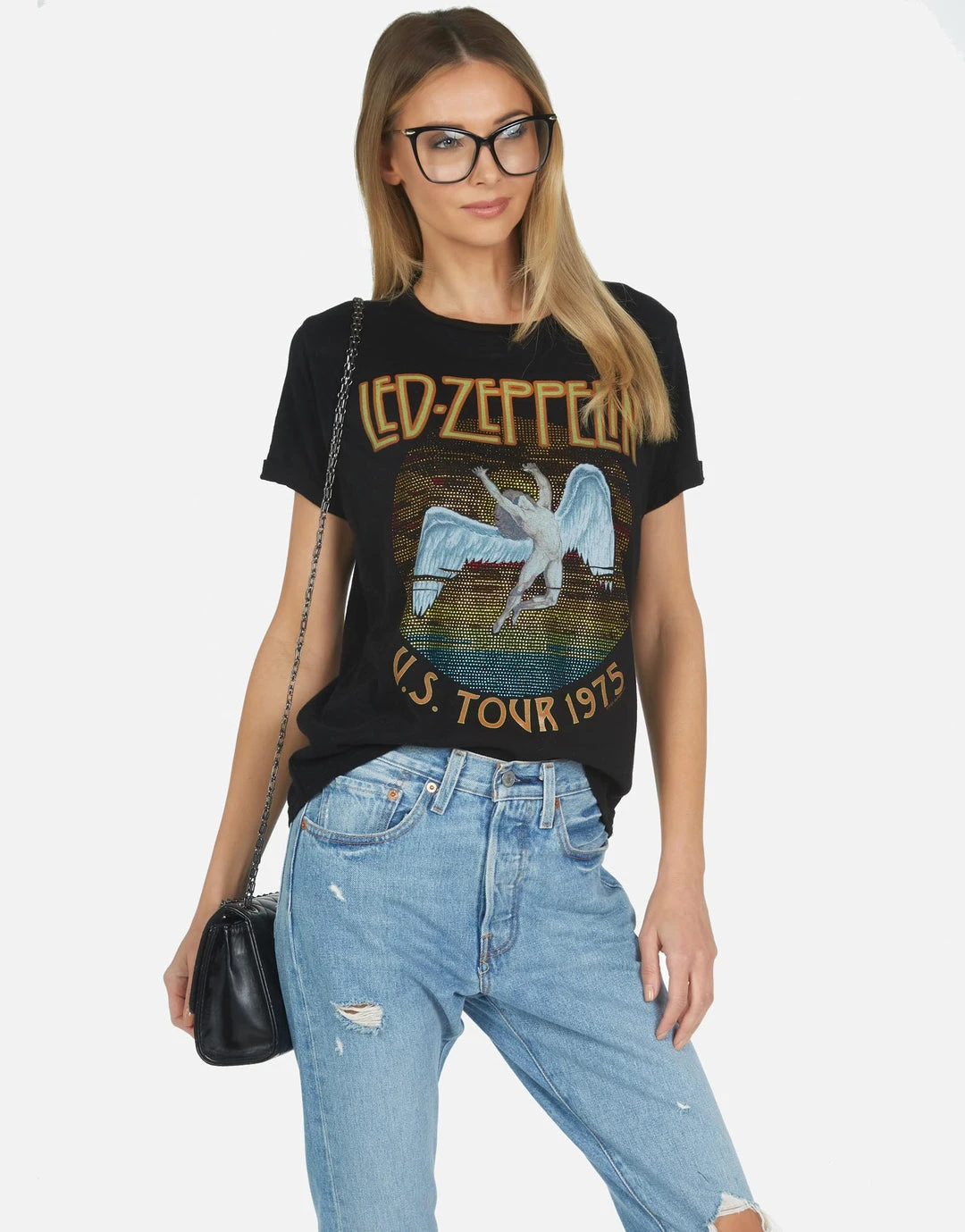 Lauren Moshi X Led Zeppelin Tops Edda Led Zeppelin