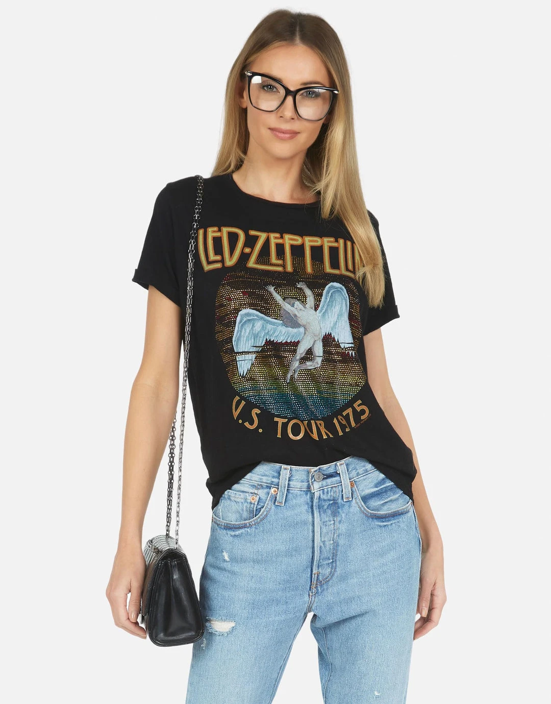 Lauren Moshi X Led Zeppelin Tops Edda Led Zeppelin