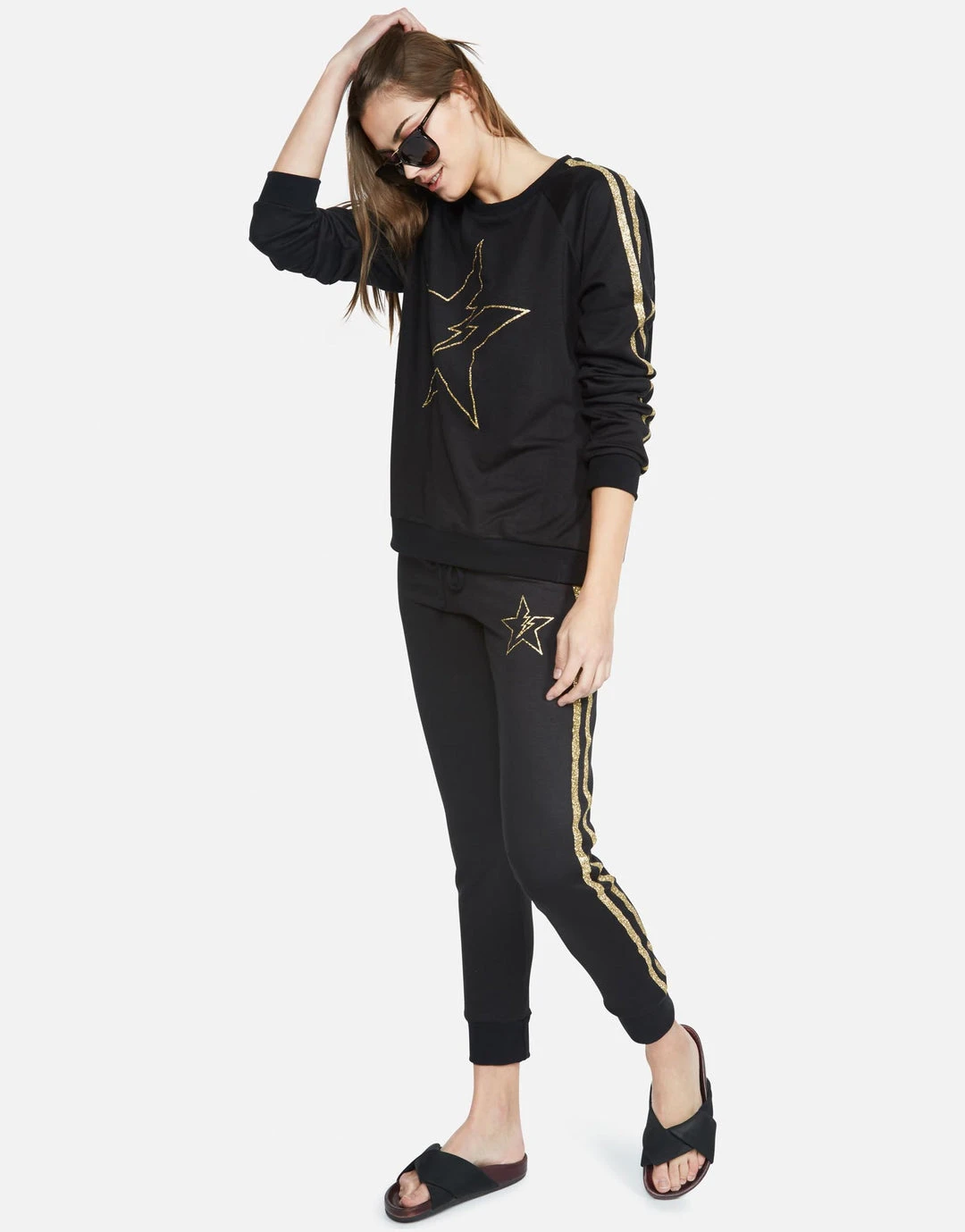 Lauren Moshi Bottoms Jess Lightning Star