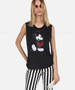 Lauren Moshi X Disney X Mickey Tanks Kel Mickey Mouse