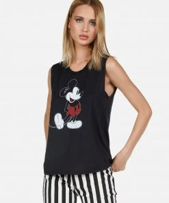 Lauren Moshi X Disney X Mickey Tanks Kel Mickey Mouse