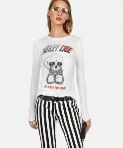 Lauren Moshi X Motley Crue Long Sleeve Mckinley Too Fast For Love