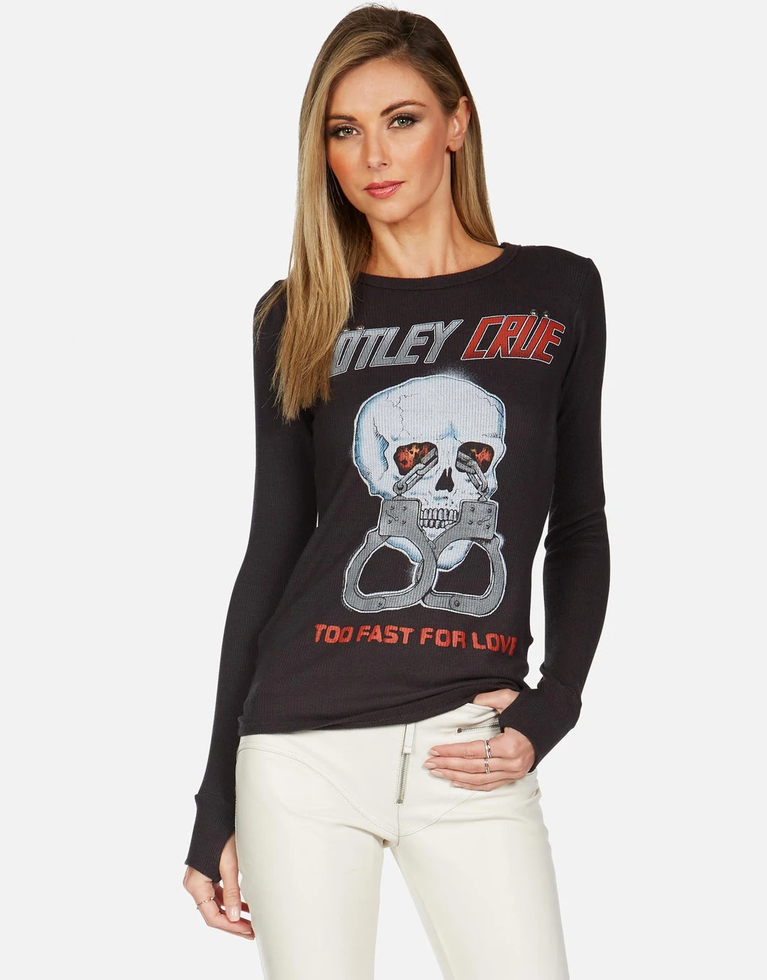 Lauren Moshi X Motley Crue Long Sleeve Mckinley Too Fast For Love