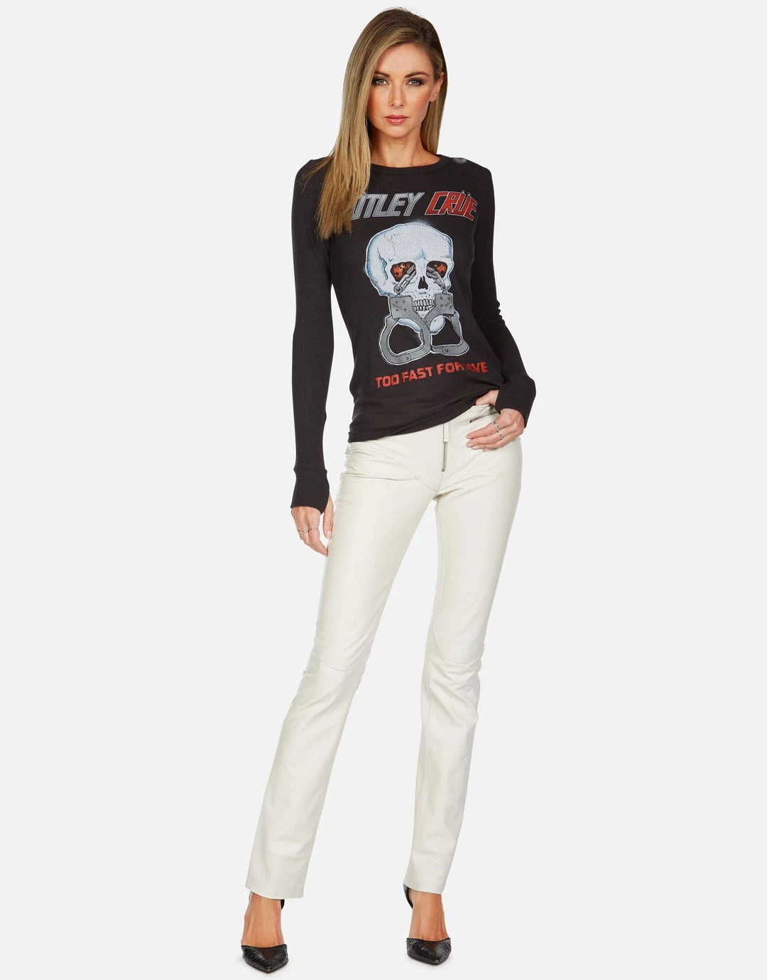 Lauren Moshi X Motley Crue Long Sleeve Mckinley Too Fast For Love