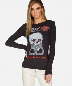 Lauren Moshi X Motley Crue Long Sleeve Mckinley Too Fast For Love