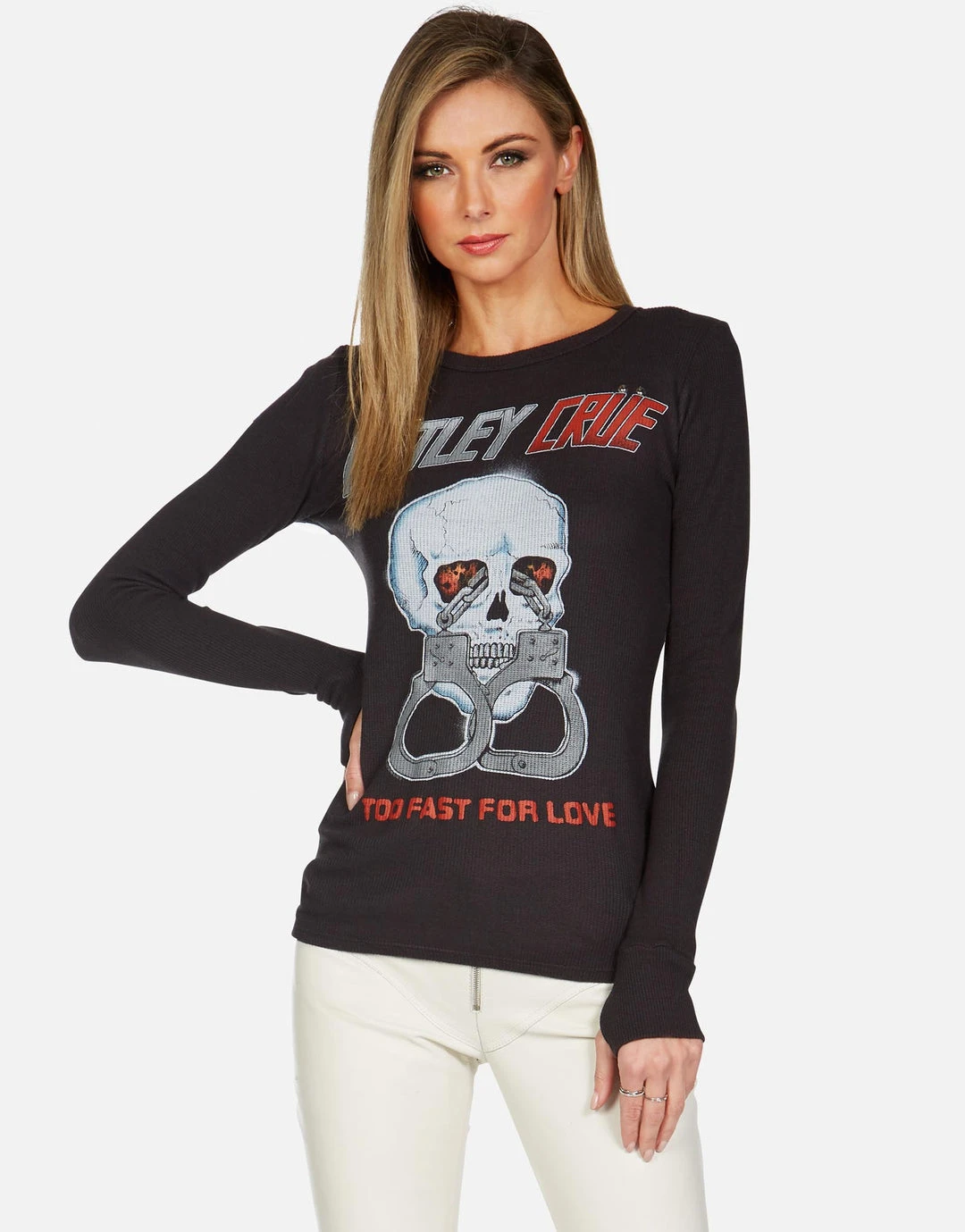 Lauren Moshi X Motley Crue Long Sleeve Mckinley Too Fast For Love
