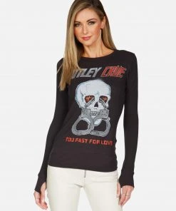 Lauren Moshi X Motley Crue Long Sleeve Mckinley Too Fast For Love