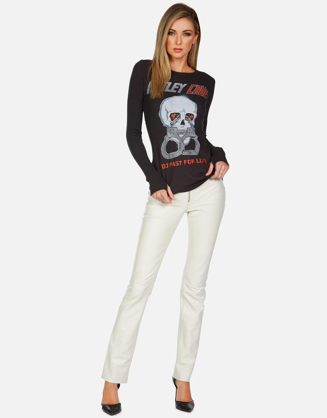 Lauren Moshi X Motley Crue Long Sleeve Mckinley Too Fast For Love