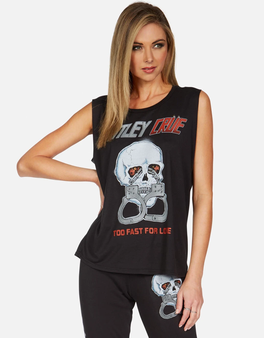 Lauren Moshi X Motley Crue Tanks Kel Too Fast For Love