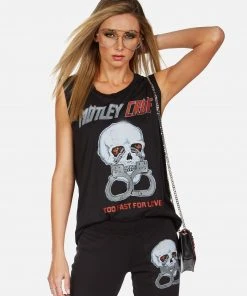 Lauren Moshi X Motley Crue Tanks Kel Too Fast For Love