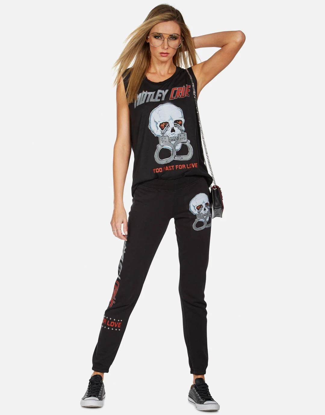 Lauren Moshi X Motley Crue Tanks Kel Too Fast For Love